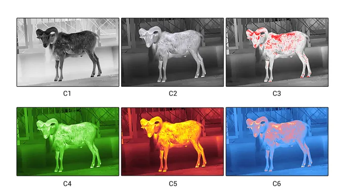 RM-50 thermal imaging riflescope, customizable with rangefinder function